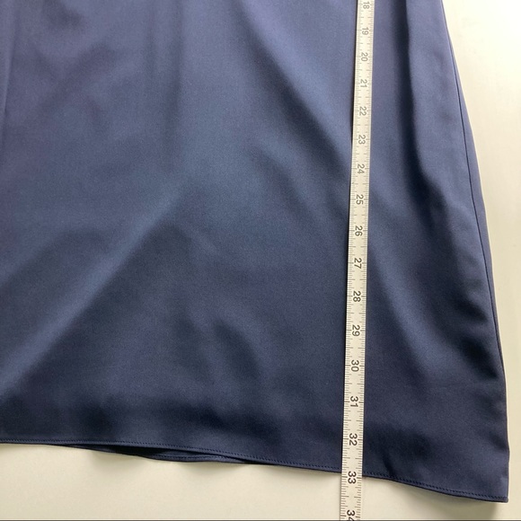 NWT Milly Butterfly Sleeve V-Neck Mini Shift Dress in Navy , Size 4 - Picture 10 of 13